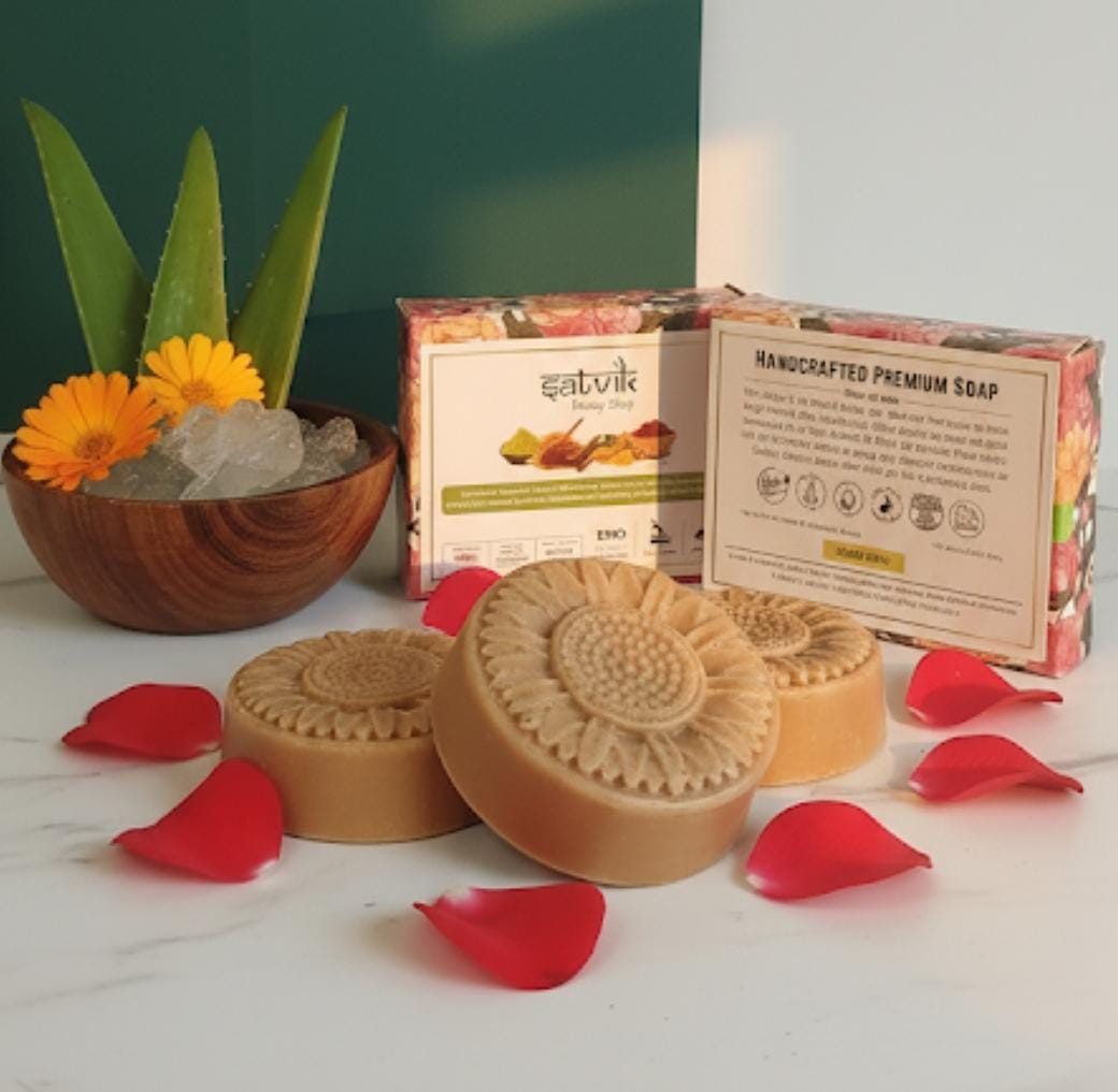 Satvik Beauty Natural D-Tan Soap