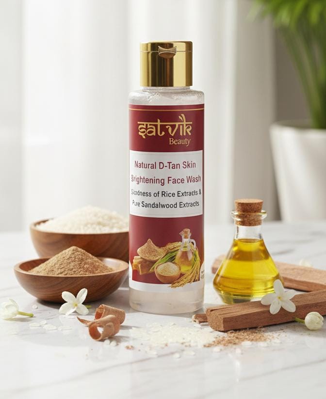 Natural D-Tan Skin Brightening Face Wash