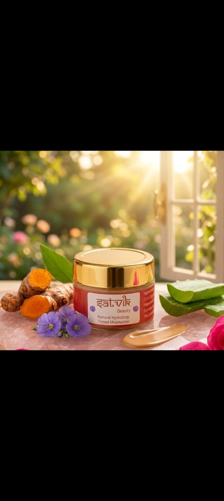 Satvik Beauty Natural Tinted Moisturizer
